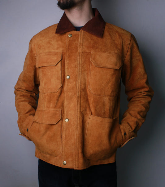 TLOU Joel Brown Suede Jacket – The Last of Us Inspired Leather Jacket