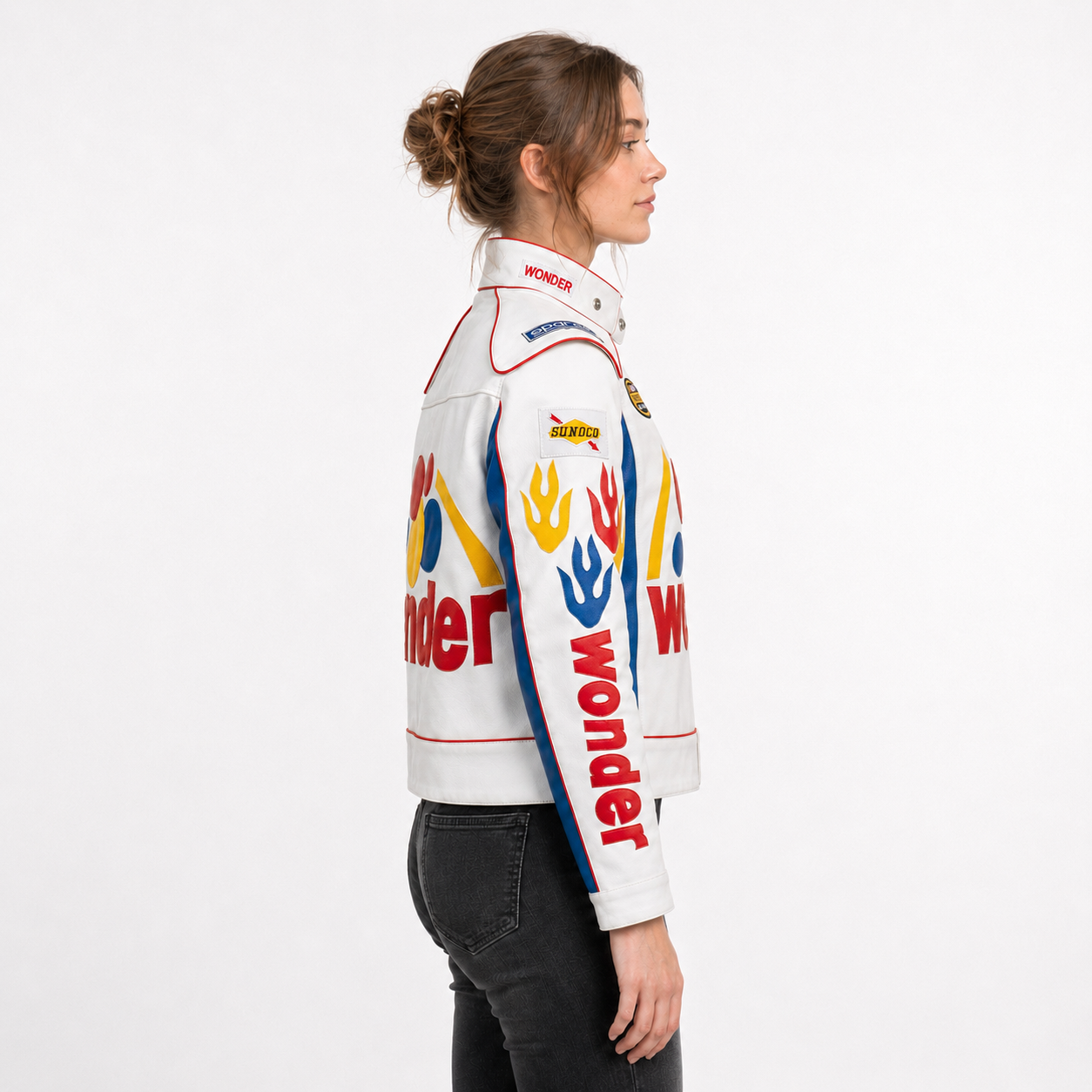 Talladega Nights Ricky Bobby Wonder Bread Racing Jacket