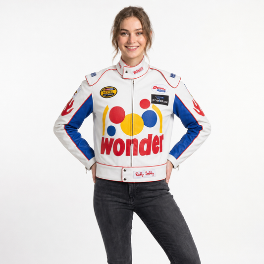 Talladega Nights Ricky Bobby Wonder Bread Racing Jacket