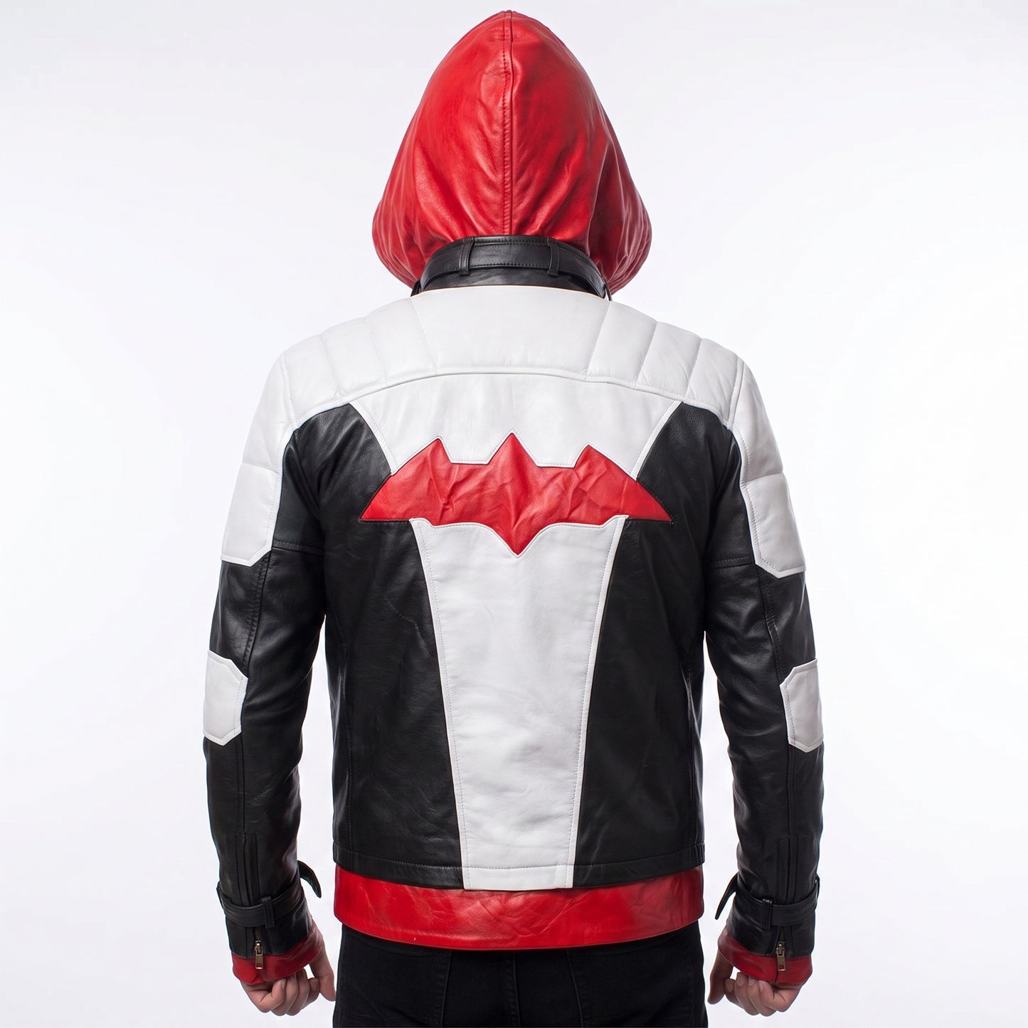 Jason Todd Arkham Knight Red Hood Leather Jacket & Vest