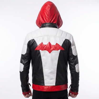Jason Todd Arkham Knight Red Hood Leather Jacket & Vest