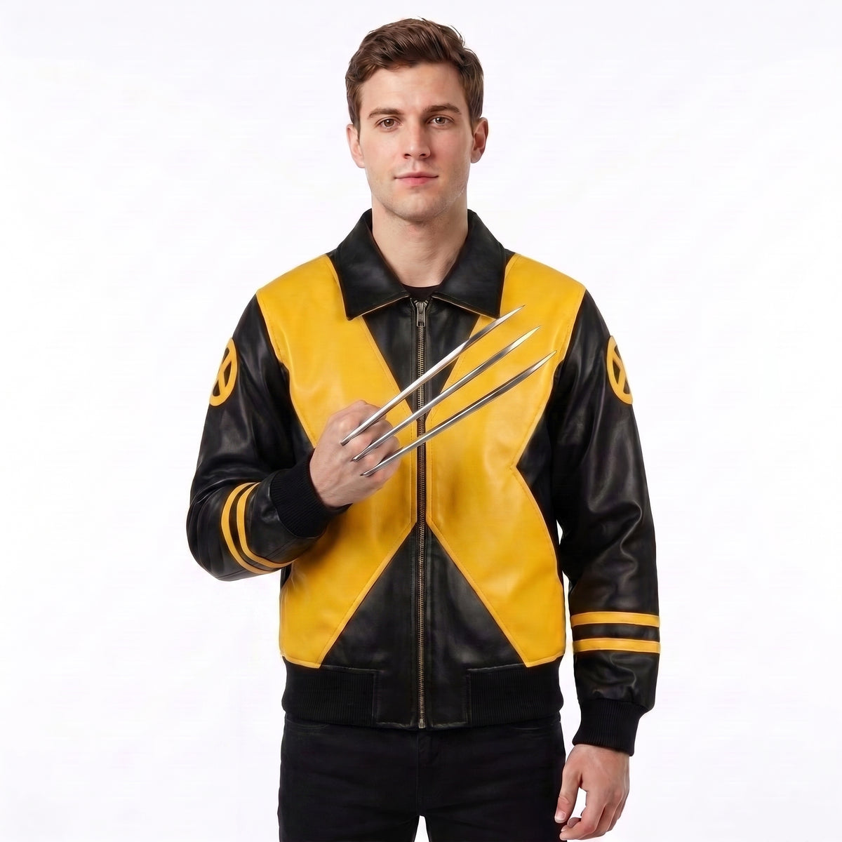 Wolverine 97 Xmen Inspired Mutant Leather Jacket