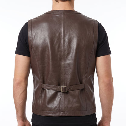 Owen Grady Jurassic World Leather Vest