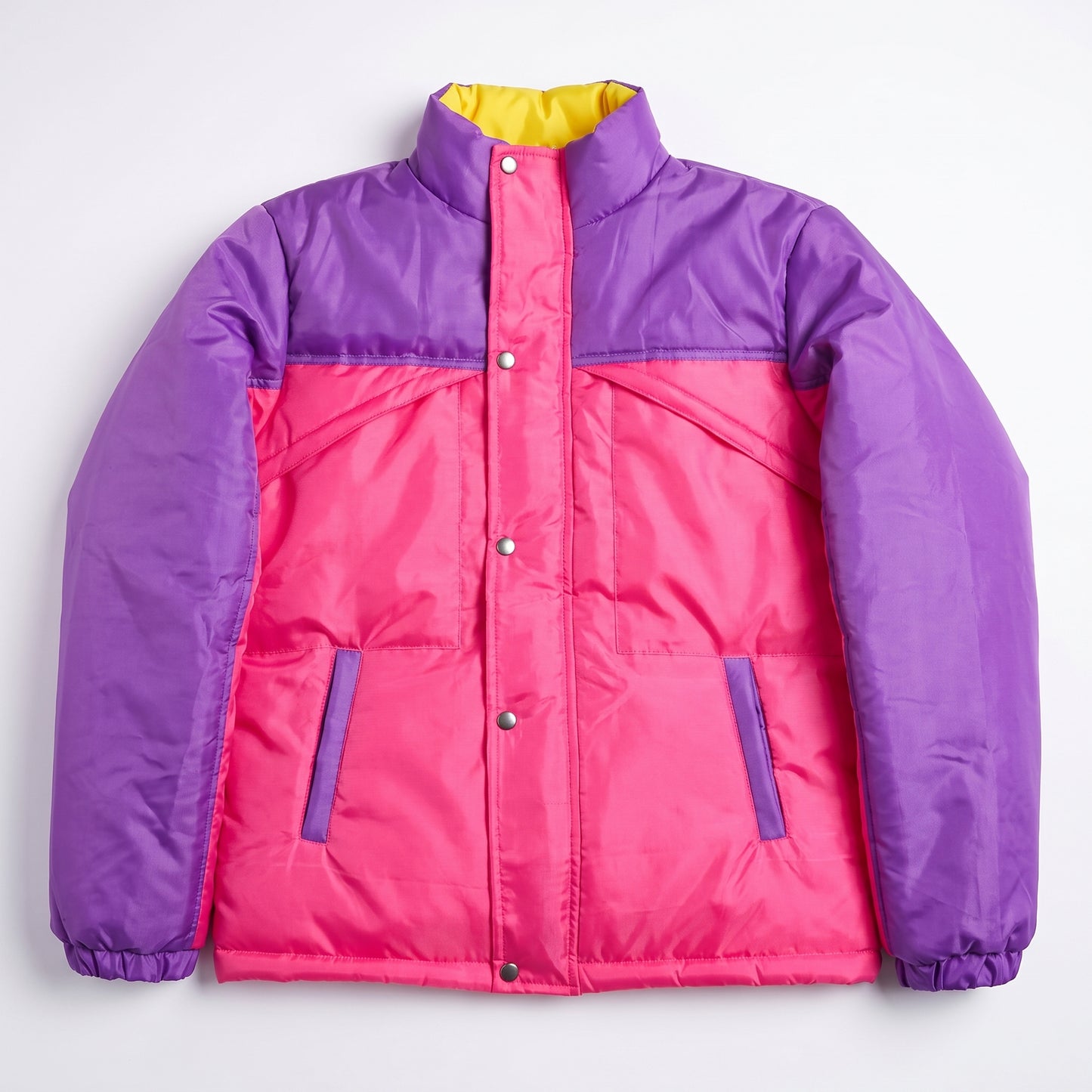 Oliver Tree Inspired 90s Retro Colorblock Windbreaker