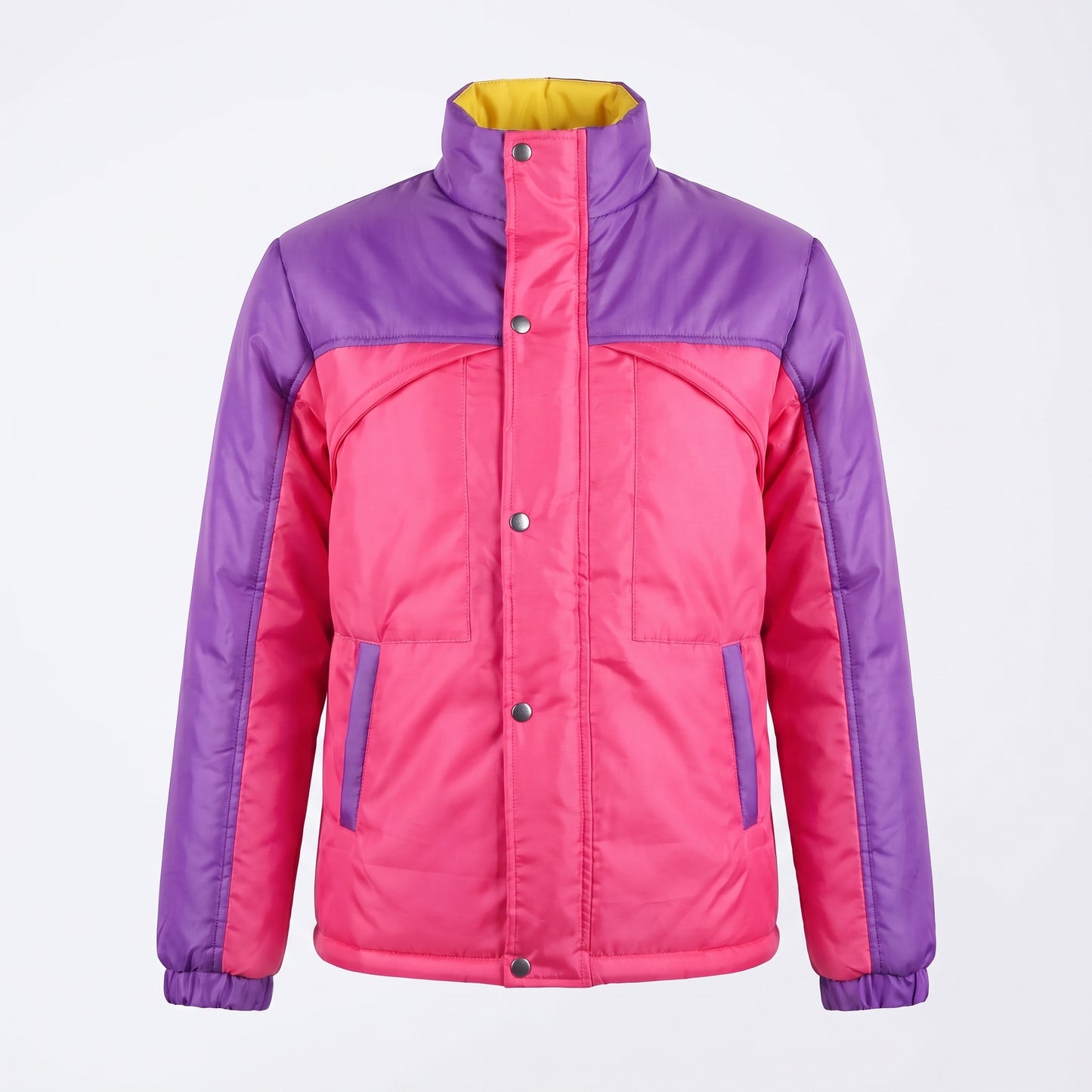 Oliver Tree Inspired 90s Retro Colorblock Windbreaker