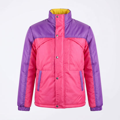 Oliver Tree Inspired 90s Retro Colorblock Windbreaker