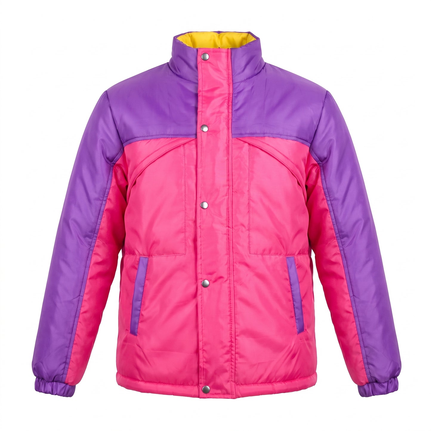 Oliver Tree Inspired 90s Retro Colorblock Windbreaker
