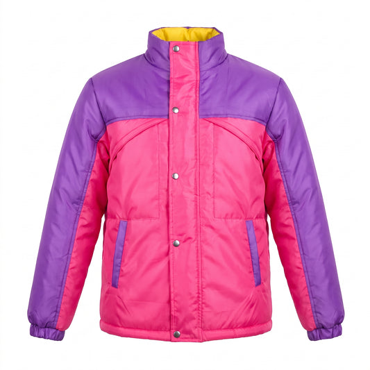 Oliver Tree Inspired 90s Retro Colorblock Windbreaker