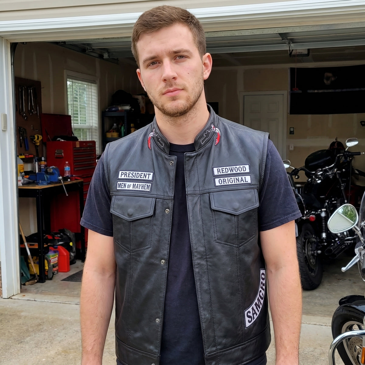 Jax Teller Sons of Anarchy Leather Vest