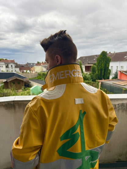Cyberpunk 2077 Edgerunners David Martinez Yellow Leather Jacket