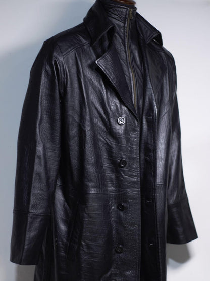Resident Evil 5 Wesker Leather Trench Coat – Premium Cosplay Outfit
