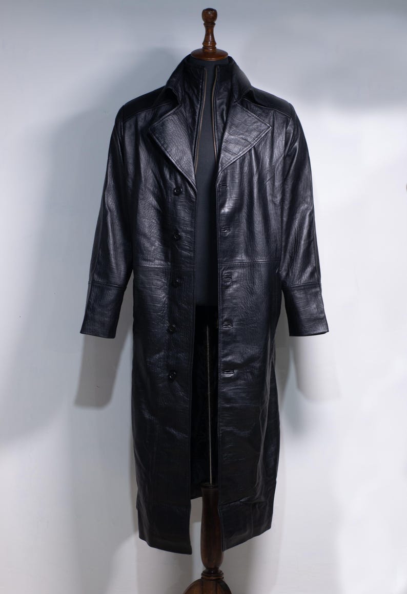 Resident Evil 5 Wesker Leather Trench Coat – Premium Cosplay Outfit