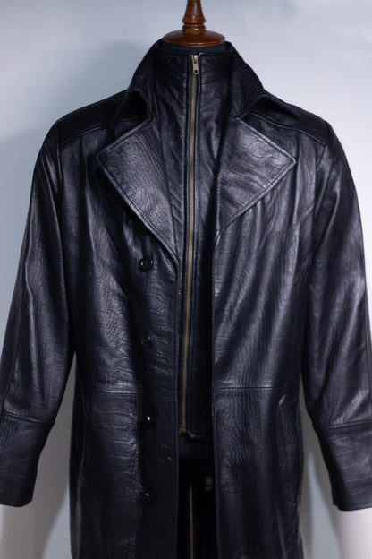 Resident Evil 5 Wesker Leather Trench Coat – Premium Cosplay Outfit