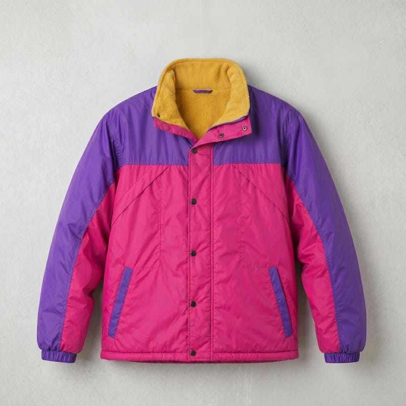 Oliver Tree Inspired 90s Retro Colorblock Windbreaker (Copy)