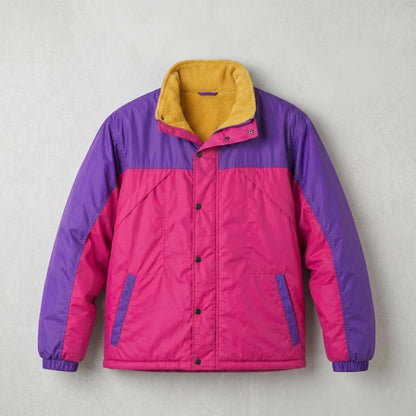 Oliver Tree Inspired 90s Retro Colorblock Windbreaker (Copy)