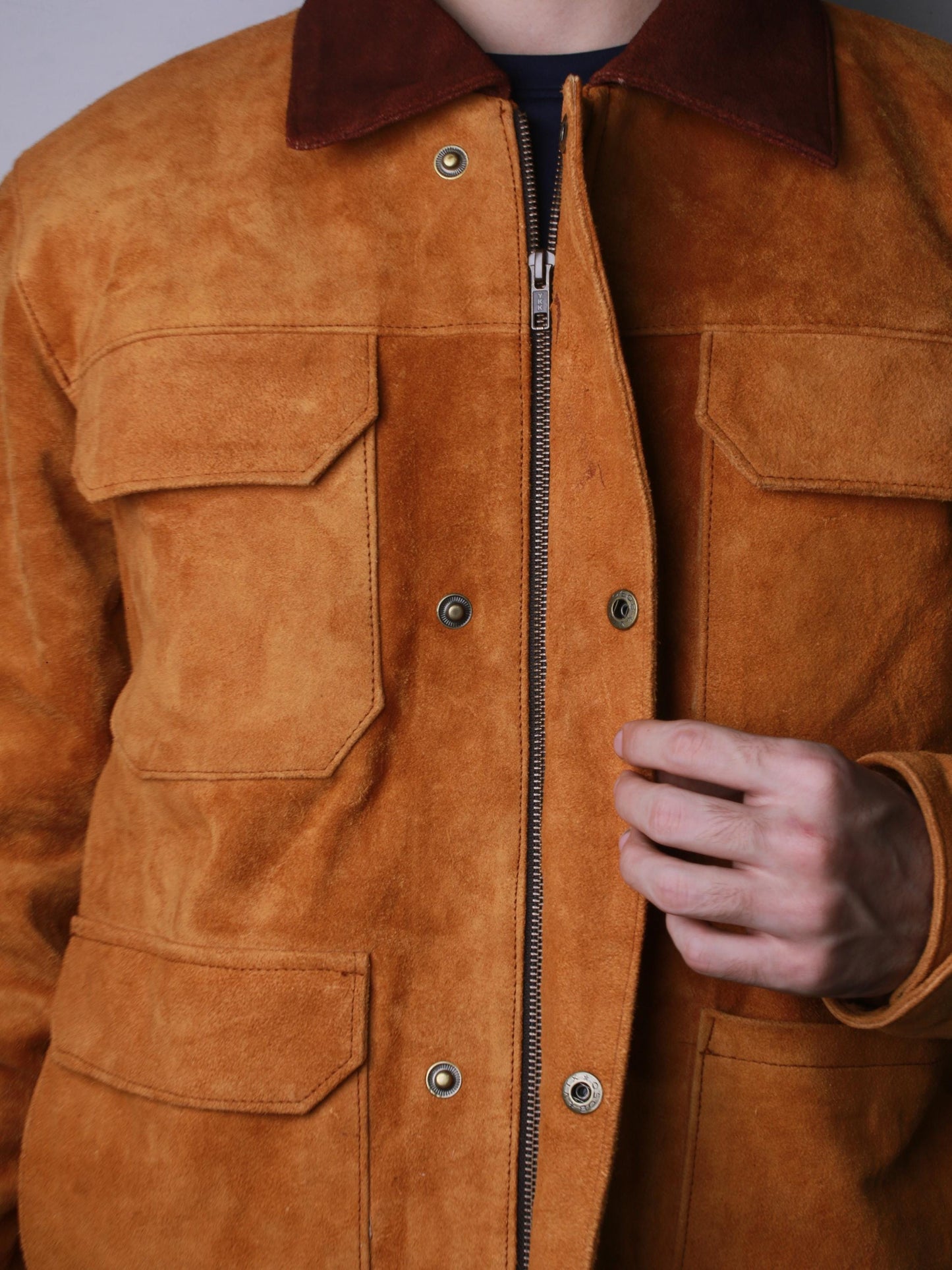 TLOU Joel Brown Suede Jacket – The Last of Us Inspired Leather Jacket