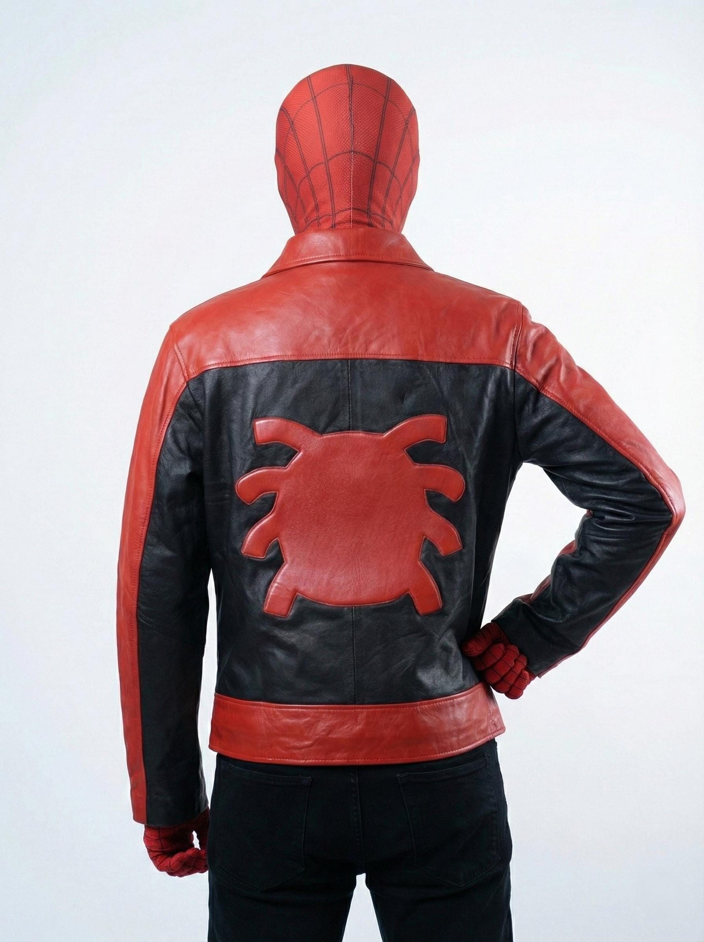 Spider-Man Leather Jacket – Peter Parker TLS Inspired Cosplay Outfit