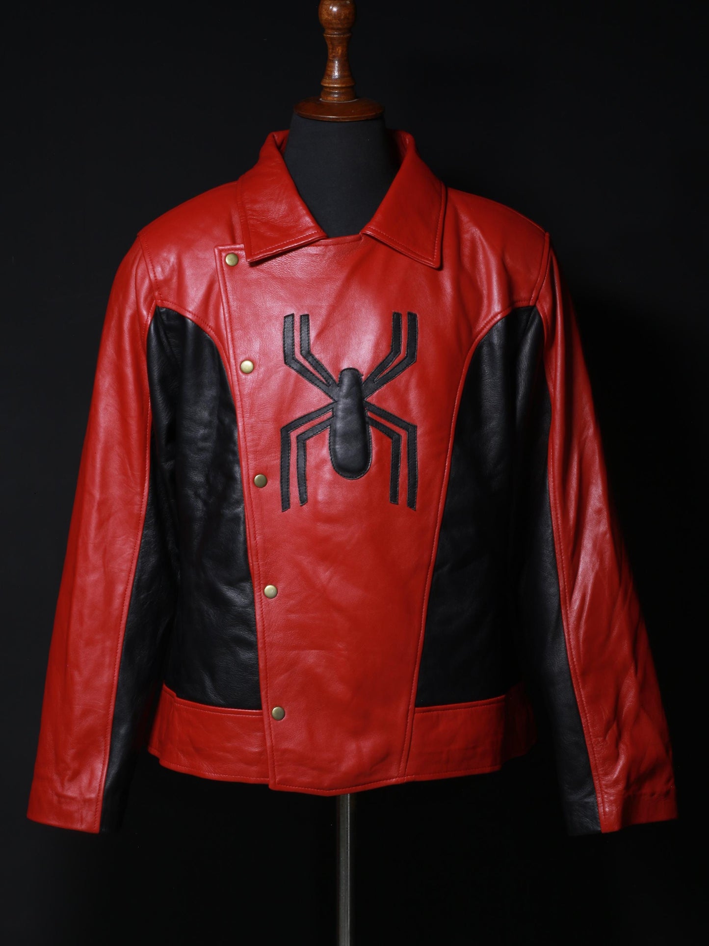 Spider-Man Leather Jacket – Peter Parker TLS Inspired Cosplay Outfit