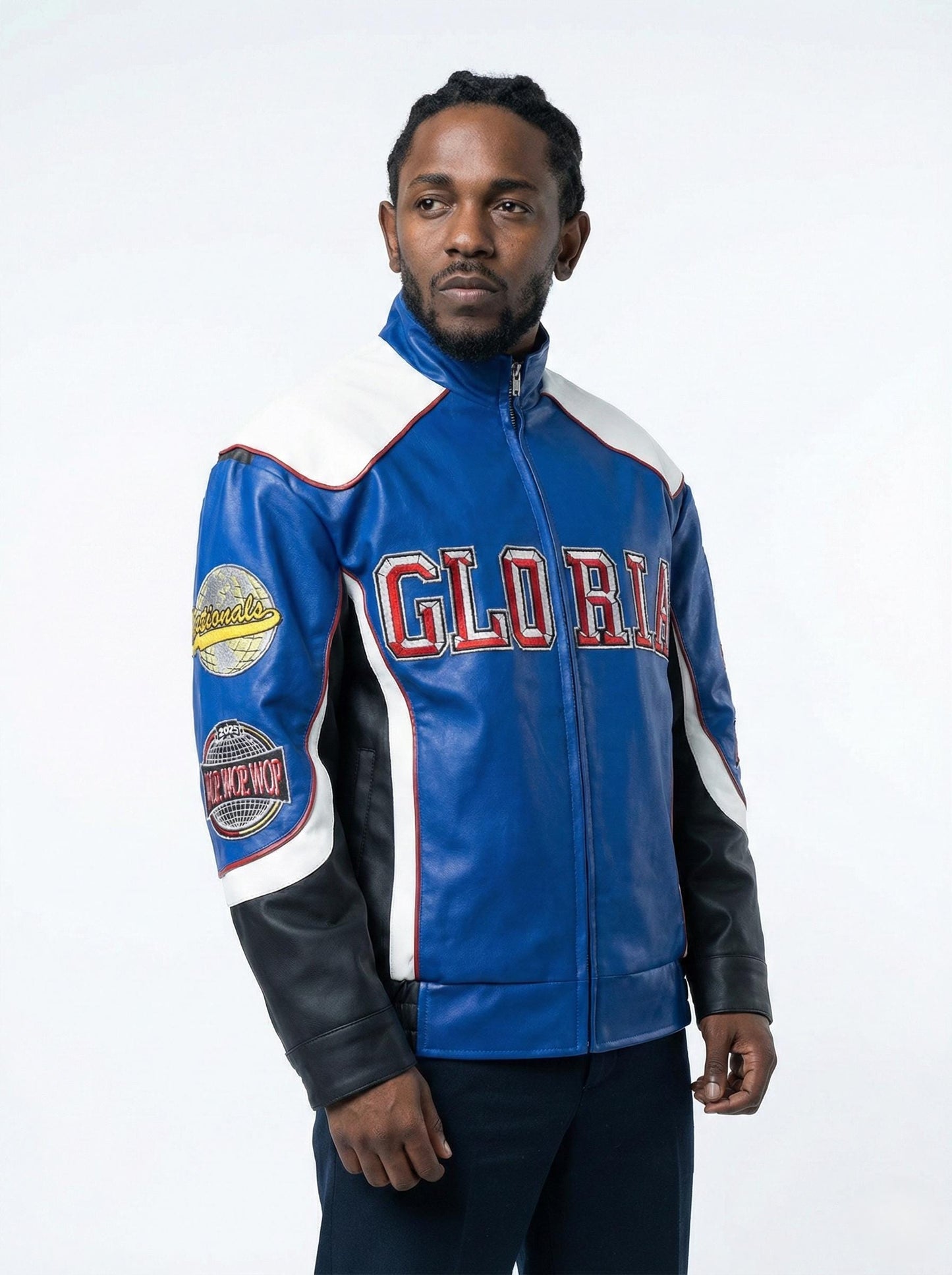 Kendrick Lemar Super Bowl Jacket, KL Bowl Leather Cosplay Jacket