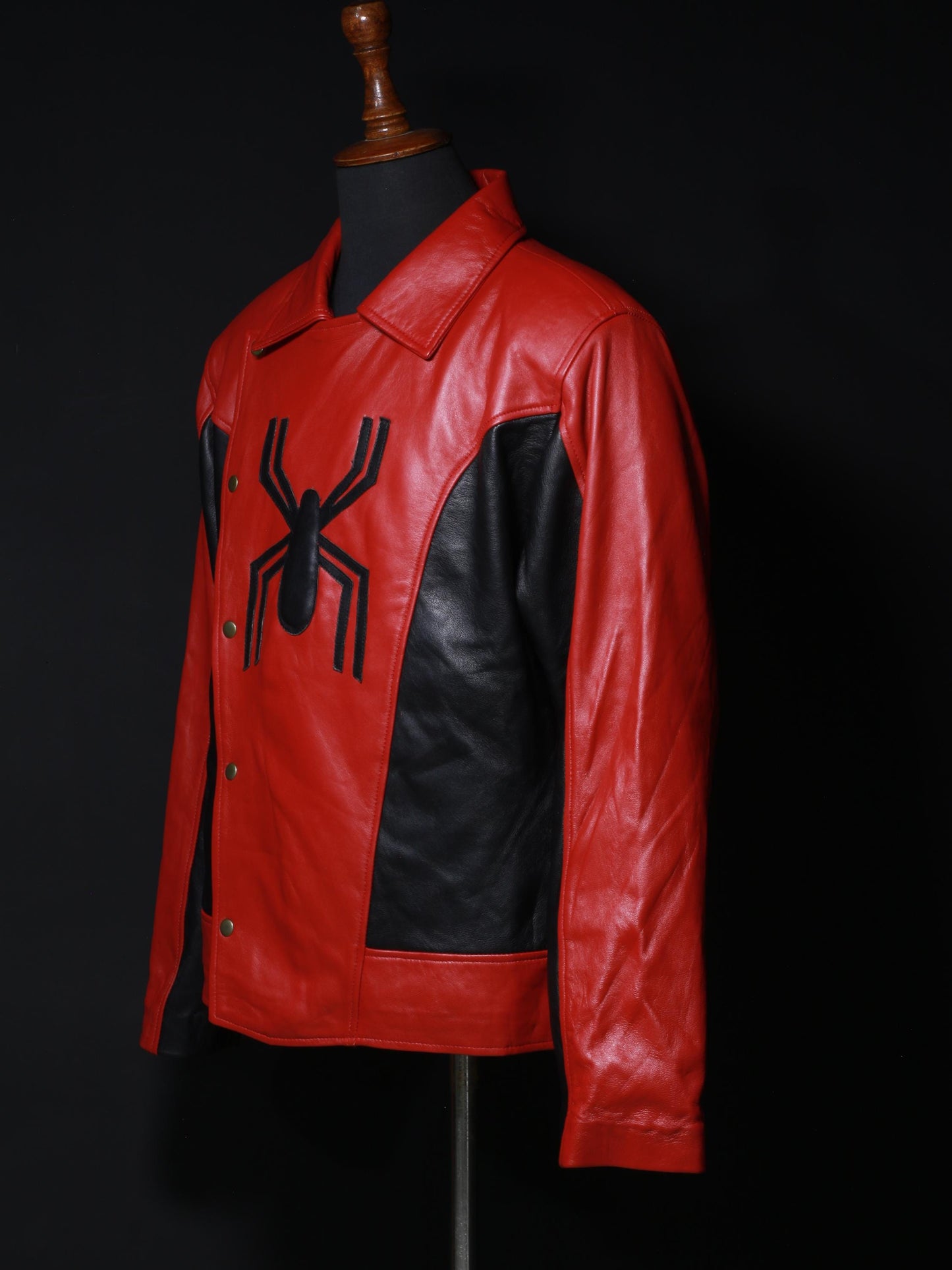 Spider-Man Leather Jacket – Peter Parker TLS Inspired Cosplay Outfit