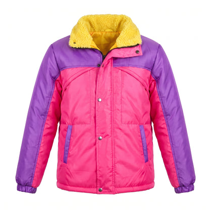 Oliver Tree Inspired 90s Retro Colorblock Windbreaker