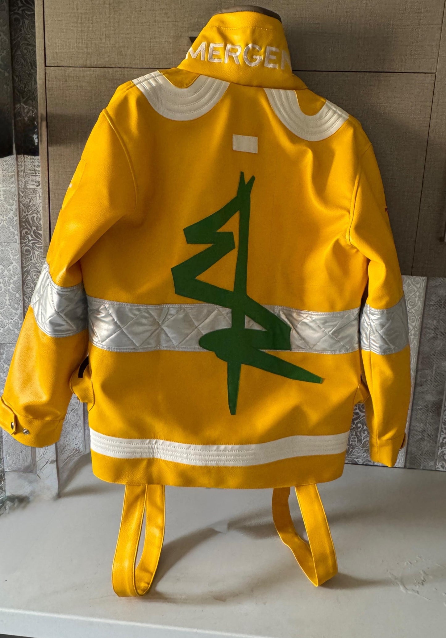 Cyberpunk 2077 Edgerunners David Martinez Yellow Leather Jacket